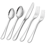 Silverware Set,sharecook 20-PIECE Stainless Steel Flatware Set,kitchen Utensil. Fixed Price $28.42.