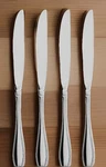 Oneida Stainless Sheraton Fine Flatware Dinner Knives - Set Of 4, RE:$60. Fixed Price $32.75.