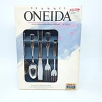 Pc Oneida American Ballad 1990 New Box 2644020A Rare Stainless Flatware. Fixed Price $79.97.