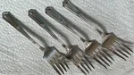 Vtg Set Salad Forks 6" Bouquet Vendome 1924 International Silverplate. Fixed Price $17.99.