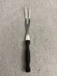 Vintage Cutco Fork No 1027 Chef's Carving Serving Turning 11.5" Brown Handle. Fixed Price $8.10.