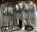 54 Pc American Ballad Flatware Set Wm Rogers Stainless Oneida Ltd. Fixed Price $35.00.