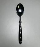 Lc Germain Rostfrei Dinner Spoon Vintage Bistro GEM1 Black Rivet 7 5/8. Fixed Price $16.95.