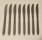 Superior Stainless Usa International Silver Dynamic 8 Dinner Knives Glossy. Fixed Price $15.99.