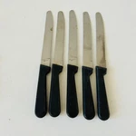 Walco Steak Knife Set Of 5 - 9 In Black. Fixed Price $19.99.