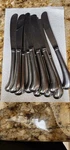 Home Concepts HCF7 Stainless Korea 10 Pistol Grip Knives Glossy 9 1/4". Fixed Price $75.00.