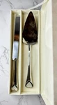 Lenox Set 2 Wedding Promises Serving Utensils Dessert Cake Silverplated Vtg Box. Fixed Price $20.00.