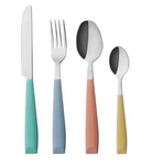 Annova Silverware Set Stainless Steel Cutlery Color Handle Flatware (m. Fixed Price $36.59.