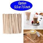 1000 Ct Wooden Coffee Stirrer Unwrapped Sticks 5.5 Inch Or 7.5. Fixed Price $12.30.