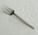 Hampton Silversmiths Stainless HSV190 Serving Fork Frosted And Glossy. Fixed Price $8.05.