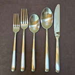 Sola Monaco Satin Stainless Flatware Holland Place Setting Fork Spoon Knife New. Fixed Price $39.87.