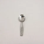Herosil Flatware HEO13 Pattern Embossed Shepherd Infant Spoon 4.75" Rare Htf. Fixed Price $14.99.