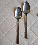 Stylecraft Stainless Japan SYF7 Greek Key Pattern Serving Slotted Spoon Of 2. Fixed Price $14.99.