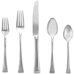 Lenox Federal Platinum 5-PIECE Stainless Steel Flatware Place Setting, Service. Fixed Price $57.92.
