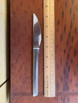 Arthur Salm Sainless Flatware "ASF4" Bar Knife. Fixed Price $9.50.