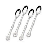 Wallace Napoleon Bee 18/10 Stainless Steel Iced Beverage Spoon (set Of Four). Fixed Price $27.99.