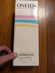 Oneida Tall Drinking Spoons High Quality Stainless Steel Set Of 12 New Box. Fixed Price $29.80.