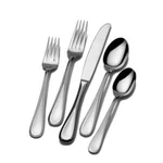 Mikasa H2097 Bravo 101 Piece Stainless Steel Flatware Service For 12. Fixed Price $329.00.