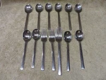 TOT15 Stainless Steel Silverware Flatware Tools Of The Trade - 13 Pieces Total. Fixed Price $39.95.