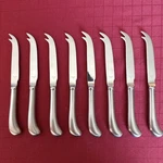 Walco Royal Bristol Steelite International Set Of 8 Stainless Cheese Knives. Fixed Price $33.60.