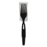 Dixie Smartstock Wrapped Heavy-weight Cutlery Refill, Fork, Black, 960/CARTON. Fixed Price $61.96.