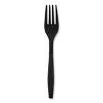 Boardwalk Heavyweight Wrapped Polypropylene Cutlery, Fork, Black, 1000/CARTON. Fixed Price $51.56.