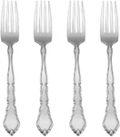 Satinique Set Of 4 Dinner Forks. Fixed Price $56.99.