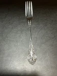 NST24 Vintage National Stainless Japan Individual Dinner Fork Pierced Flatware. Fixed Price $9.99.