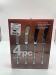 Gourmet Settings (gs) Silver Tear 18/10 Stainless Spreader (set Of Four). Fixed Price $42.99.