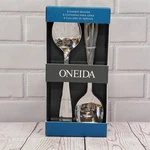 Oneida Stainless Cresta Set Of Dinner Spoons Boxed 895448. Fixed Price $29.85.
