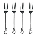 Gourmet Settings (gs) Twist 7 1/2" Salad Fork (set Of Four). Fixed Price $32.99.