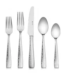Hudson Essentials 60-PIECE Hammered 18/10 Stainless Steel Silverware Cutlery .... Fixed Price $193.69.