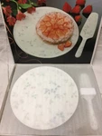 Mikasa Feelings 12" Cake Plate & Server Set FX012 306 Japan Nos. Fixed Price $33.33.