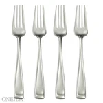 Oneida Stainless Flatware - Moda (glossy) Salad Forks Set Of Four No (viet). Fixed Price $17.97.