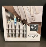 Nib Mikasa Harmony 45PC Service For Stainless 18/10 Flatware Set Silverware. Fixed Price $99.99.