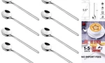 18 Pack Stainless Steel Espresso Spoons, Findtop Mini Teaspoons Set For Silver. Fixed Price $21.82.