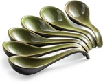 Gomakren Asian Soup Spoons, 6.5 Inch Ceramic Chinese For Green. Fixed Price $29.02.