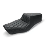 Driver Rider Passenger Two-up Seat For Harley Sportster 883 1200 Superlow Custom. Fixed Price $166.00.