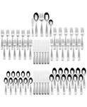 Mikasa Satin Loft 64-PIECE Stainless Steel Flatware Serving Utensil Set G1349. Fixed Price $296.65.