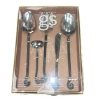 Gourmet Settings Treble Clef 18/10 Stainless Steel 5PC. Hostess. Fixed Price $55.00.