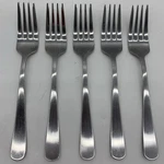 Kitchinox Vietnam Stainless Steel Flatware Lot 5 Dinner Forks Mcm Vintage. Fixed Price $24.95.