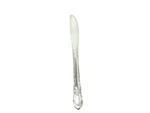 1PC International Silver Stainless INS80 Dinner Knive Floral Pattern 1/2" Rose. Fixed Price $7.99.