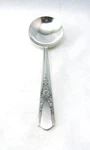 Oneida Sl & Gh Rogers Silverplate 1931 Jasmine Gumbo Soup Spoon. Fixed Price $9.50.