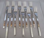 - Hepp Exclusiv Profile 18/10 Stainless 1/4" Dinner Forks Set. Fixed Price $59.99.
