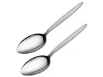 2-PACK Gray Kunz Chef Spoon 9" Stainless Steel Basting Sauce Plating Set. Fixed Price $40.95.