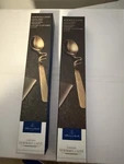 2X Villeroy Boch New Wave Coffee Spoon Gold Stainless Steel. Fixed Price $26.99.