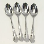 Reed & Barton Dickenson Teaspoons 6 1/8" 18/8 Stainless Lot Of 4. Fixed Price $38.99.