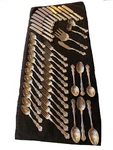 Antique Holmes & Edwards Xiv Plate Orient / Venice Pattern Silverware. Fixed Price $379.00.