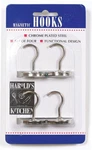 Harold's Kitchen Silver Steel Magnetic Hooks (pack Of 7). Fixed Price $36.71.