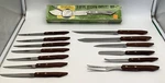 Miracle Ripple Edge Knives 13PC Kitchen Cutlery Set Nasco Knife Unused. Fixed Price $17.00.
